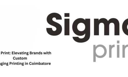 Sigma Print: Elevating Brands with Custom Packaging Printing in Coimbatore