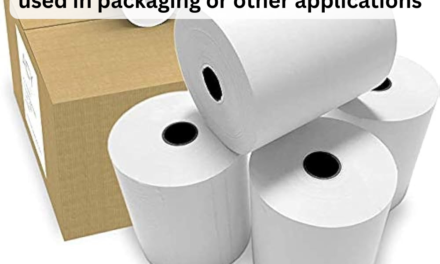 How do paper rolls for printing differ from those used in packaging or other applications?