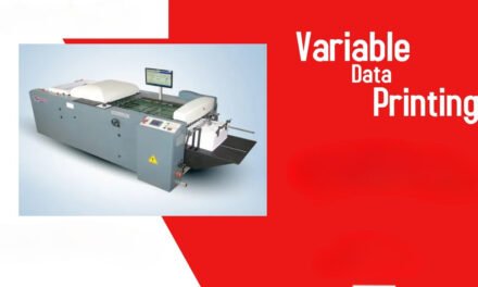How do variable data printing technologies allow for personalized barcodes, stickers, and luggage tags for unique applications?