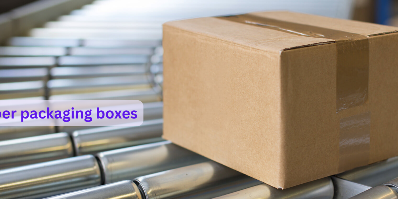 What materials are commonly used in the production of paper packaging boxes?