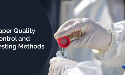 How is industrial paper tested for quality and performance under specific environmental conditions?