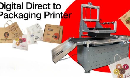 How is digital printing used in customizing paper packaging?