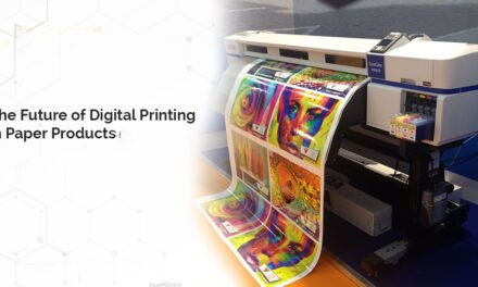 How is digital printing technology transforming the production of paper products?