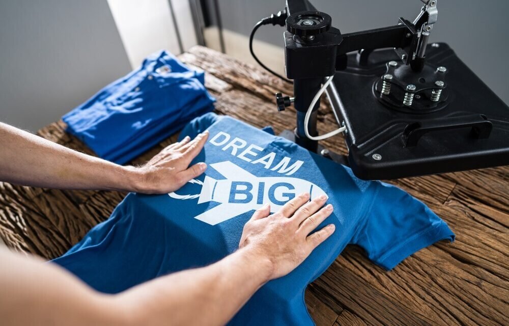 Which substrates can be printed on using transfer printing, such as fabrics, ceramics, and metals?