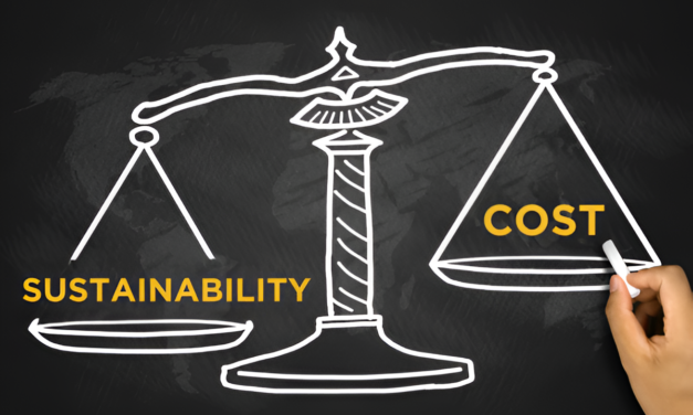 How can companies balance cost and sustainability in their packaging and printing projects?