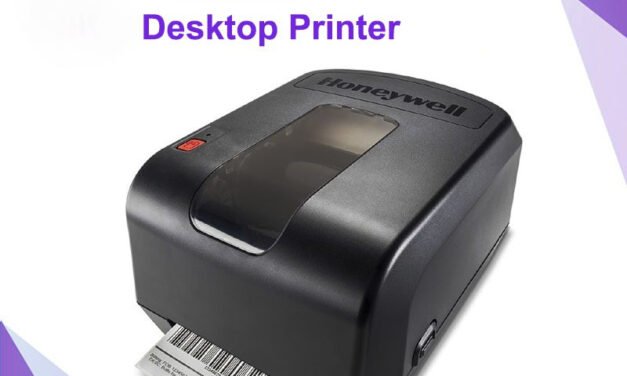 How do high-speed industrial printers differ from desktop printers in terms of functionality and output?