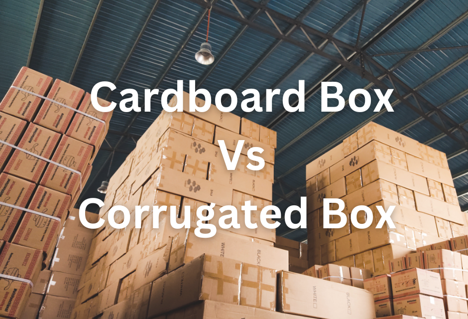 What are corrugated boxes, and how do they differ from regular cardboard boxes?